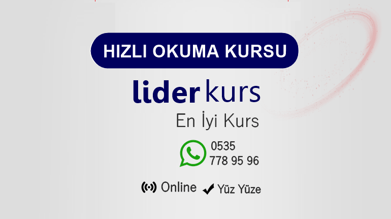 Hızlı Okuma Kursu Nallıhan